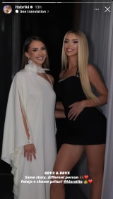 “E njëjta histori, persona të ndryshëm” – Brikena dhe Kiara Tito bashkë në një foto që po bën xhiron e rrjetit…