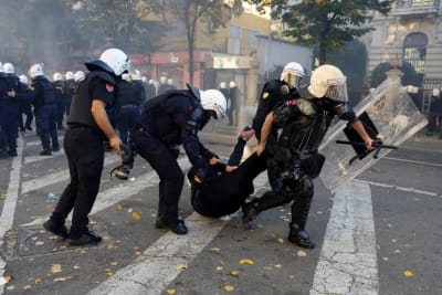 FOTO/ Pretendimi që po qarkullon pas protestave në Tiranë: “80 policë janë larguar nga detyra vetëm dje”!