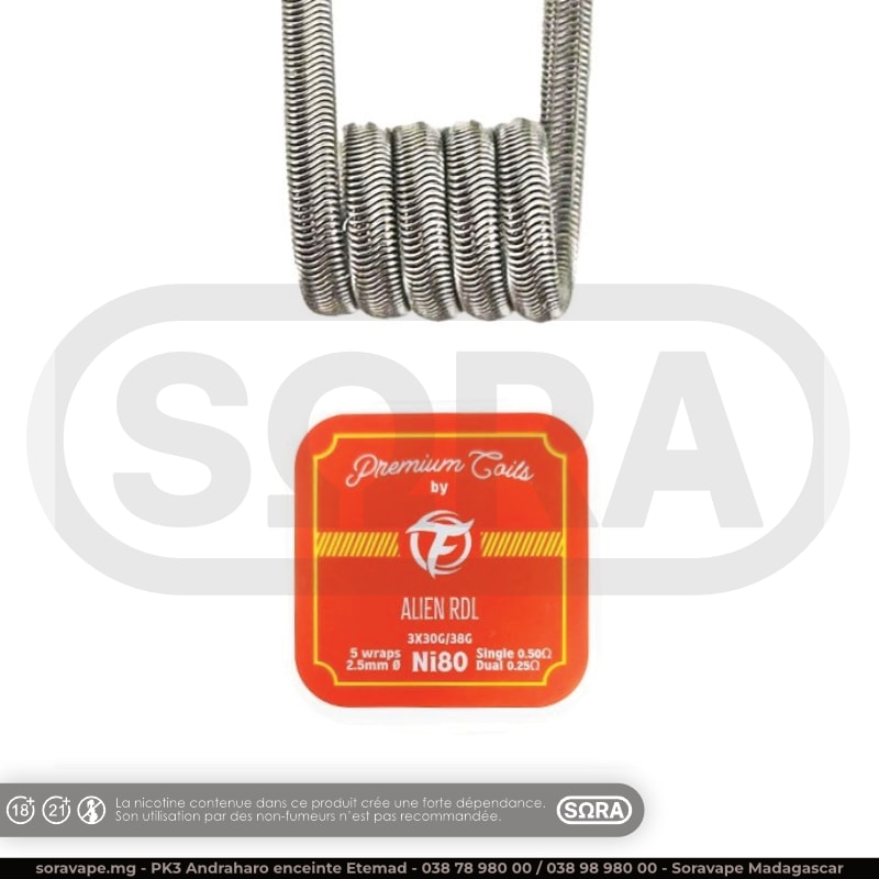 COIL ALIEN RDL Ni80 0.50 OHM