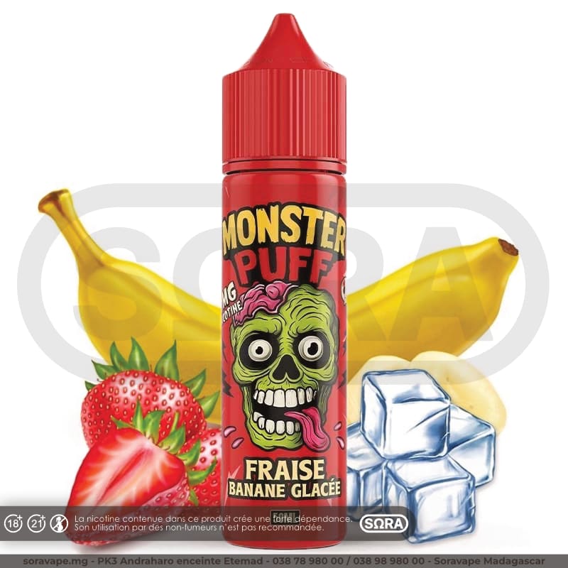 Image principale - FRAISE BANANE GLACEE