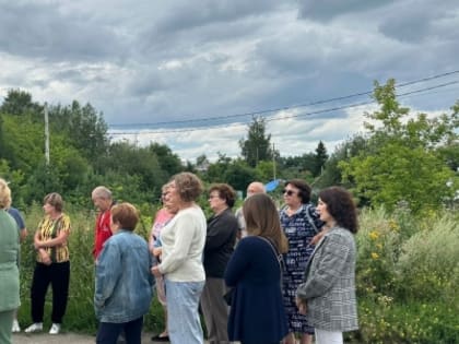 Обсуждение благоустройства в поселке Садовый
