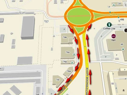 На Гальянке поменяют схему движения у ТРЦ «Кит»