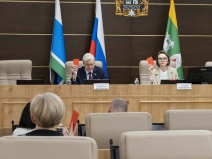 Состоялось очередное заседание Екатеринбургской городской Думы