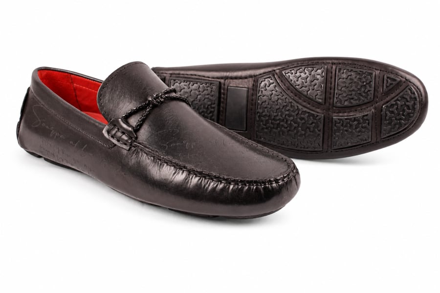 Signature Braided Bow Loafers