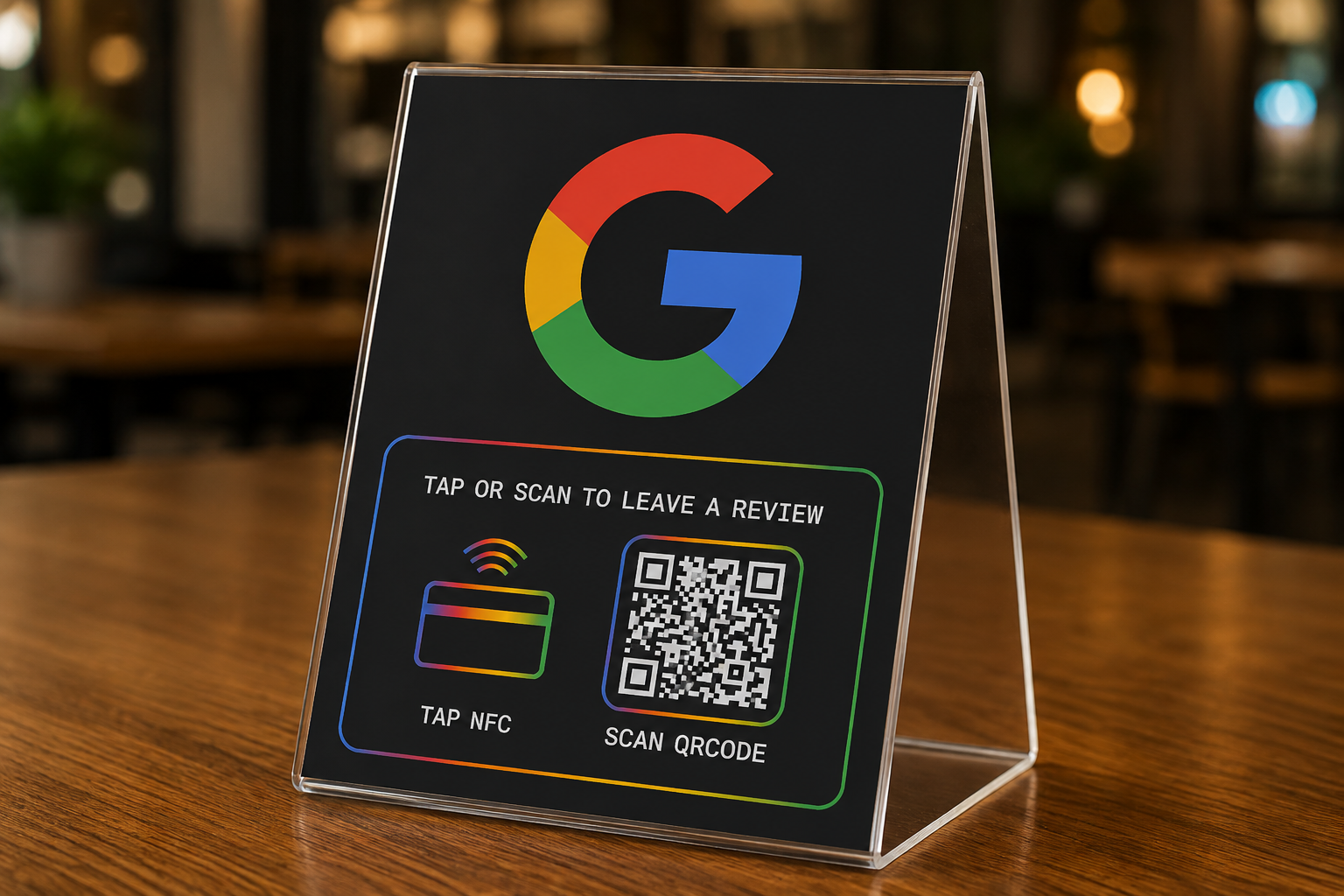 Standee Google Map Review Mẫu 3