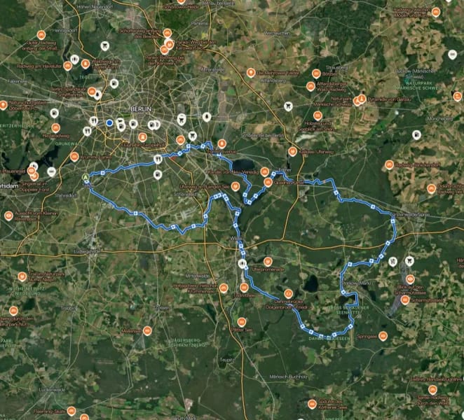 Berlin - Brandenburg Rundtour, 200KM - Foto 1