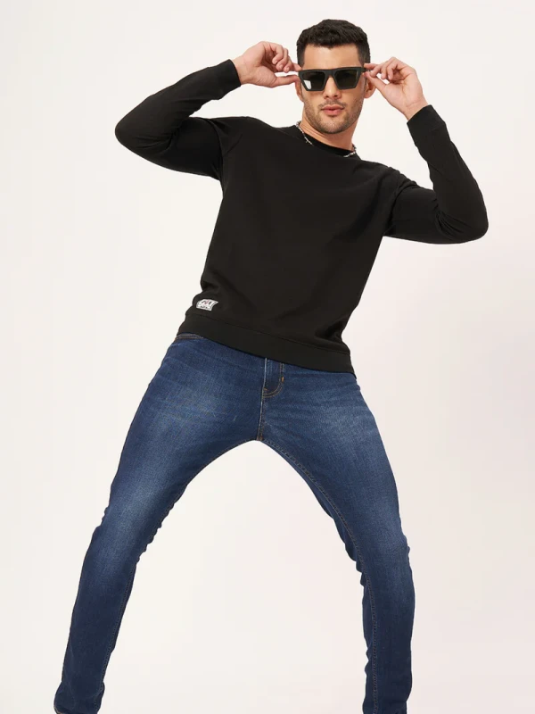 Cotton Round Neck Full Sleeve T-shirt 4