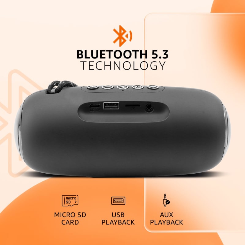 amazon basics B10 10W RMS Bluetooth Speaker with 2000 mAh Battery