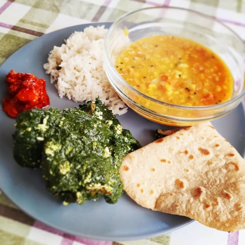 Traditional Indian Thali