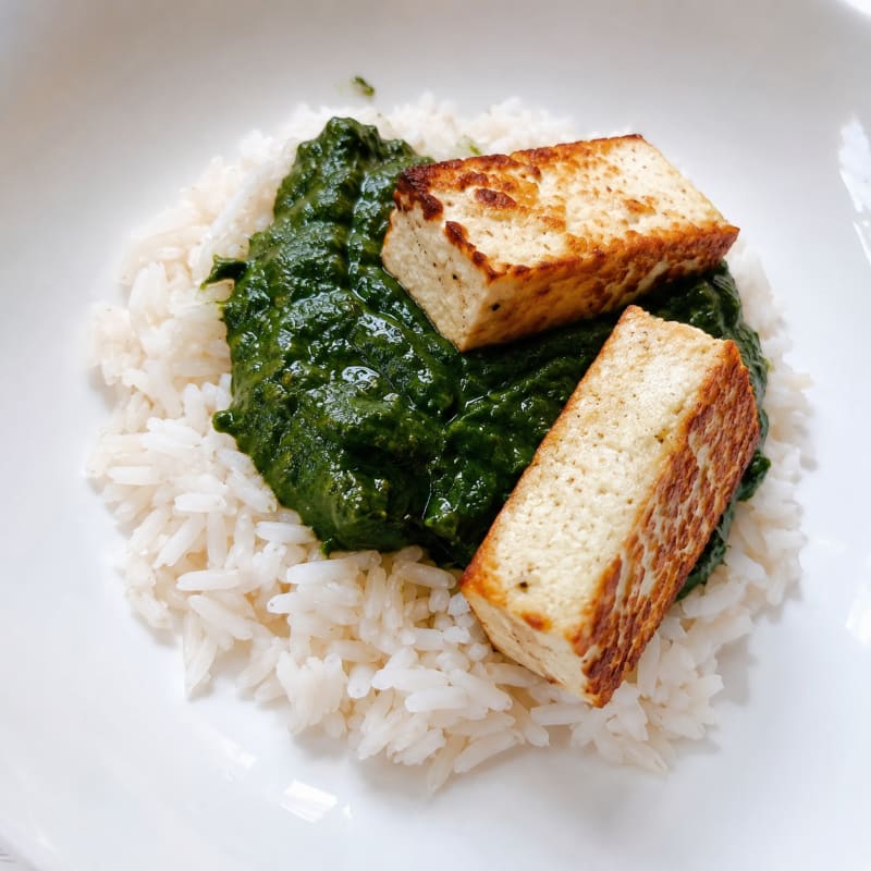 Palak paneer