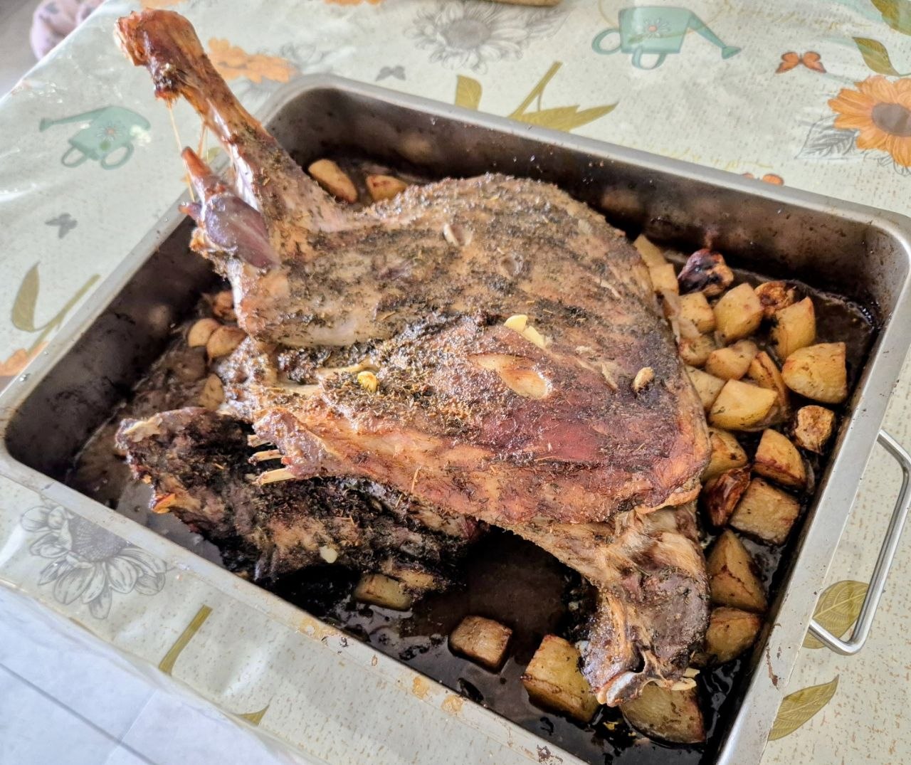 Lamb Shoulder In Wine