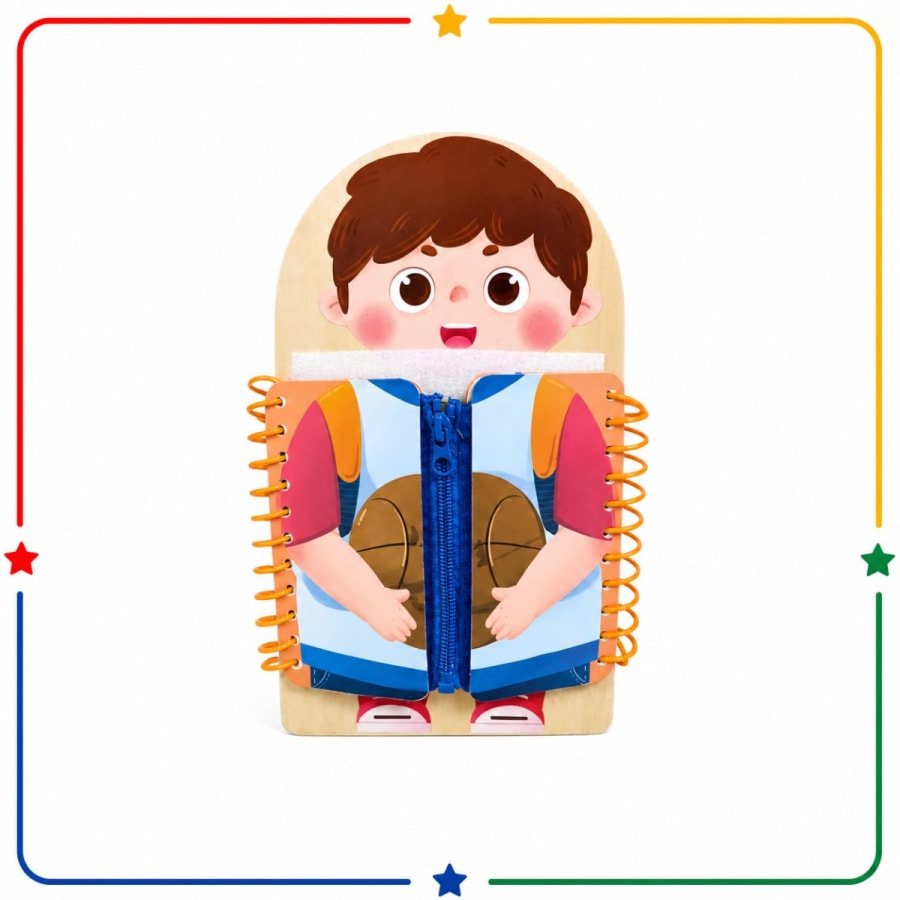 Juego montessori Niño y Niña