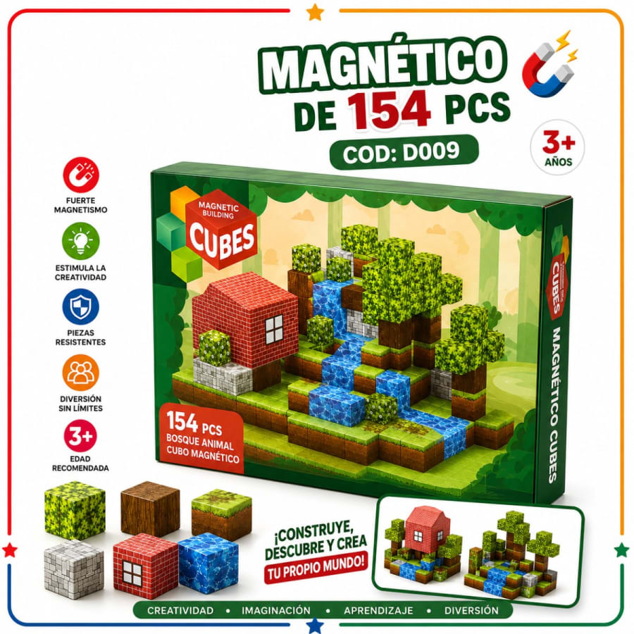 MAGNETICO 154 PIEZAS