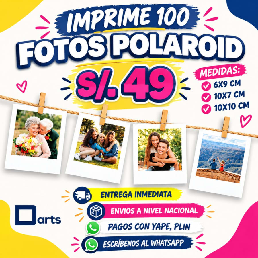 100 FOTOS POLAROID