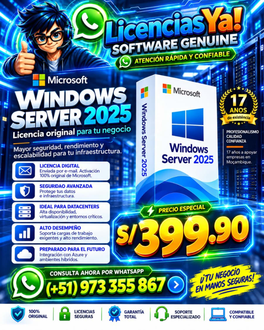 Windows Server 2025 Standard