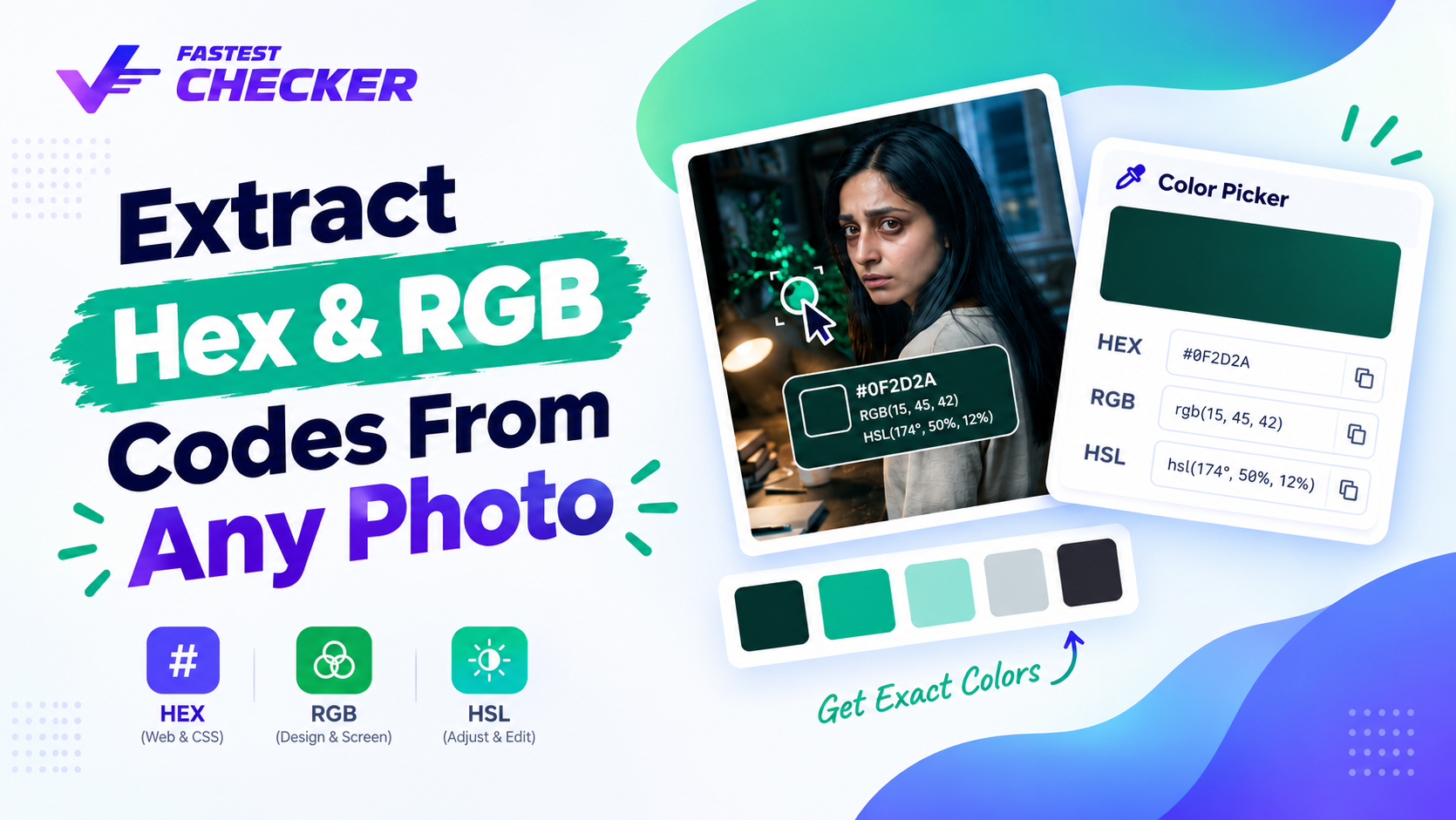 Image Color Picker: Extract Hex & RGB Codes From Any Photo