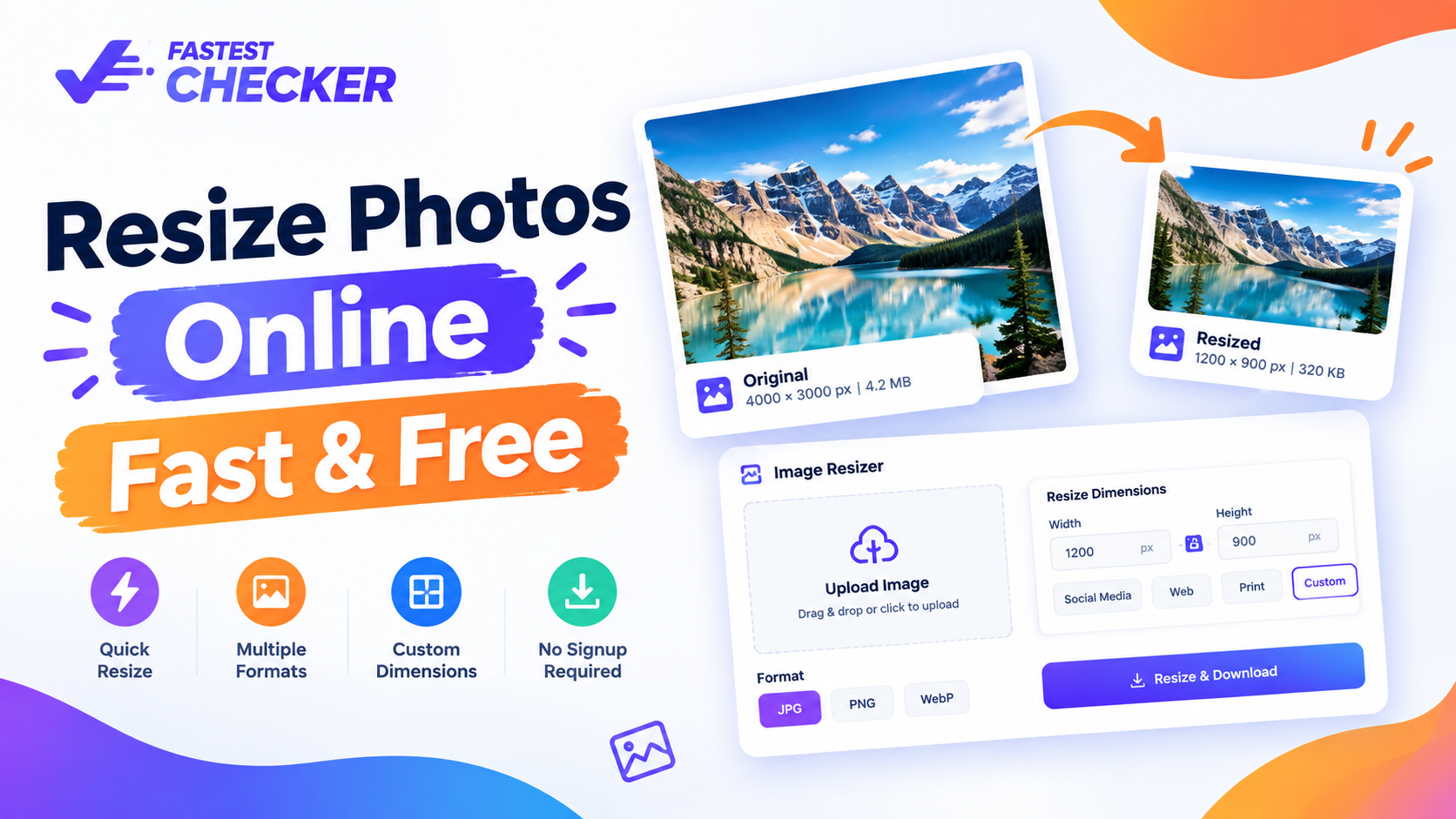 Image Resizer Guide: Resize Photos Online Fast & Free