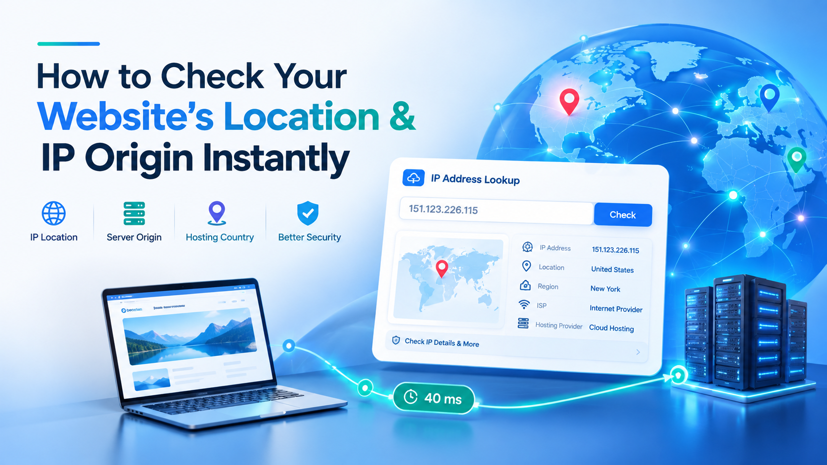 How to Check Your Website's Location & IP Origin Instantly