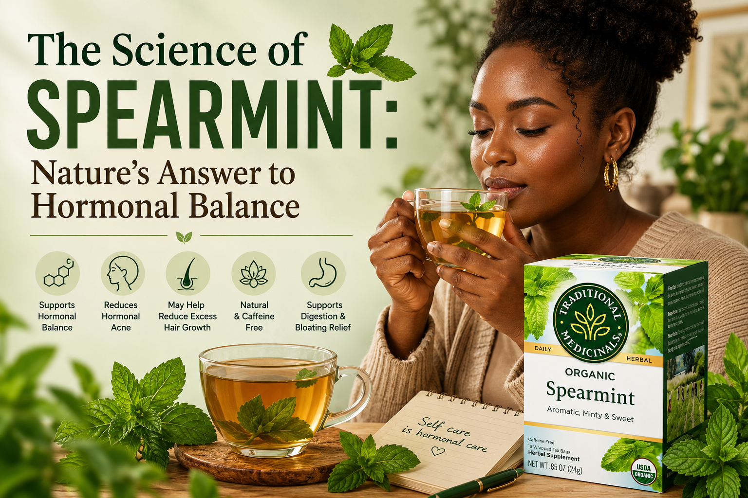 The Science of Spearmint: Nature's Answer to Hormonal Balance