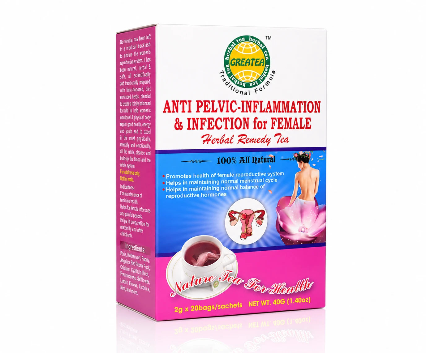 Anti Pelvic-Inflammation & Infection for Female