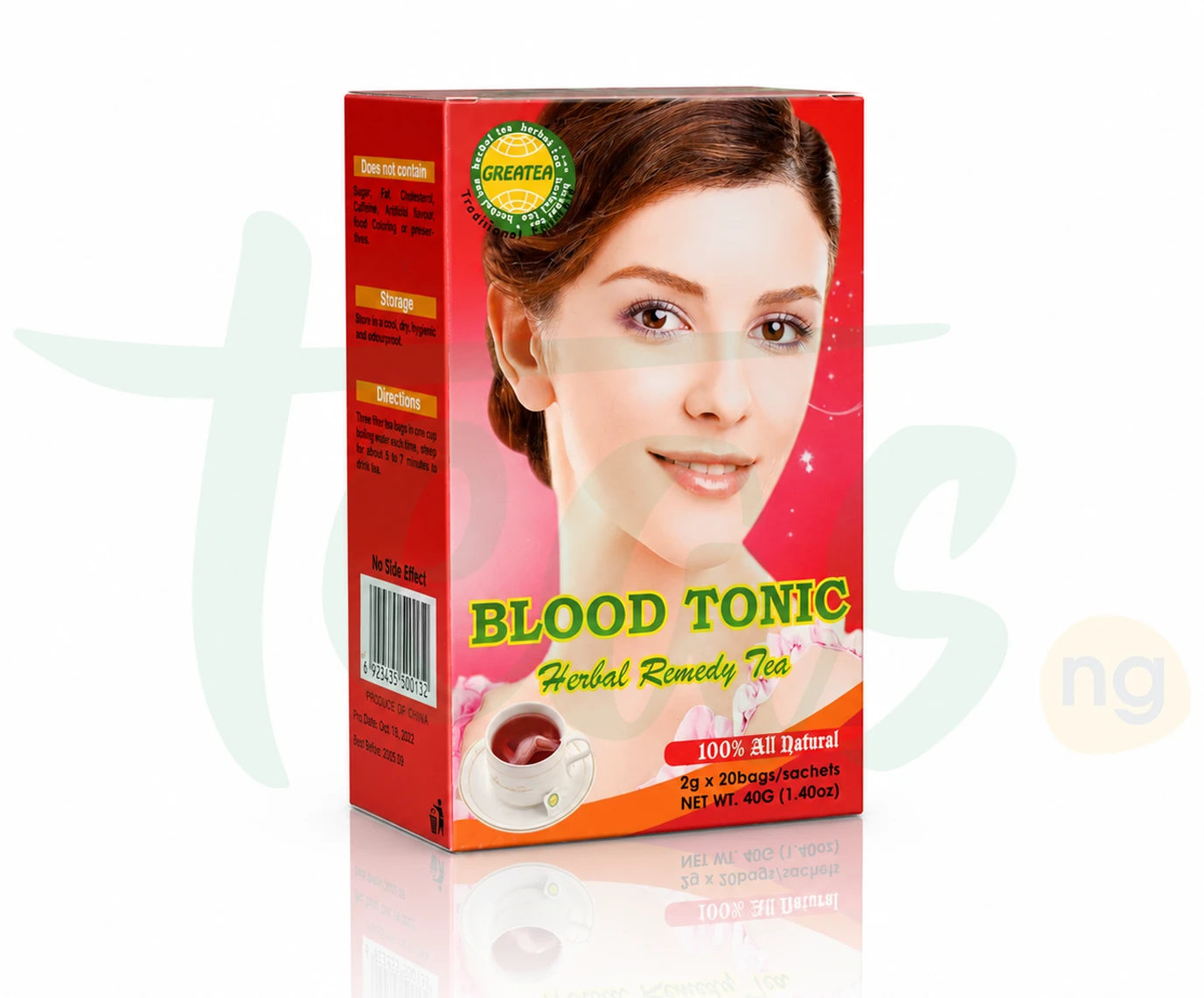 Blood Tonic Herbal Remedy Tea