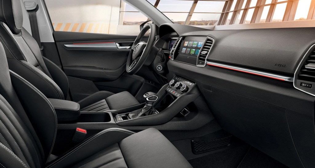 skoda karoq interior