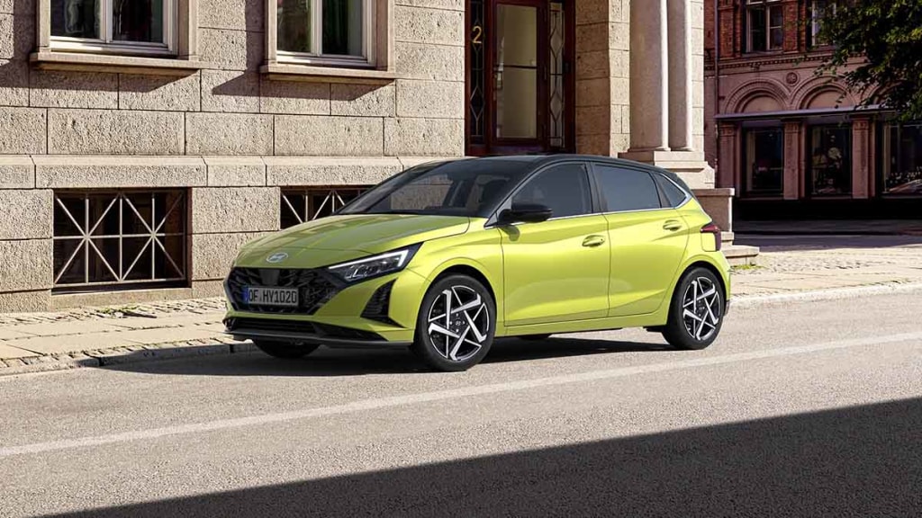 Coches pequeños de renting Hyundai i20