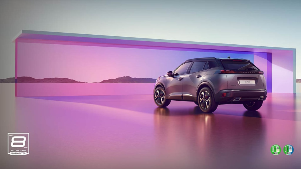 Peugeot 2008 coche novedoso de renting para particulares