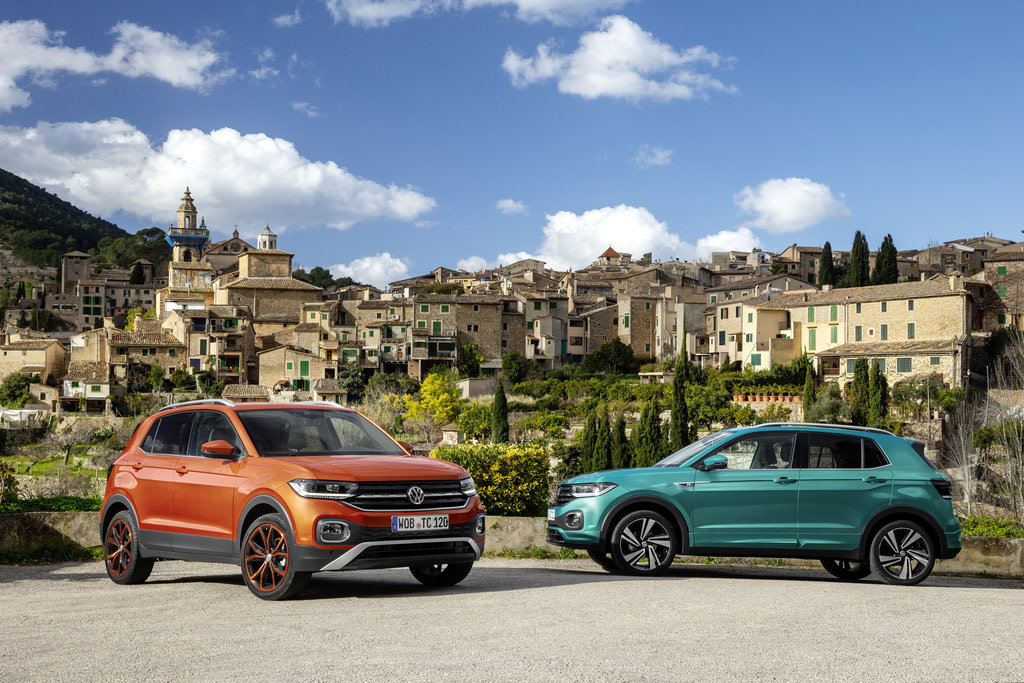 diseño exterior volkswagen tcross