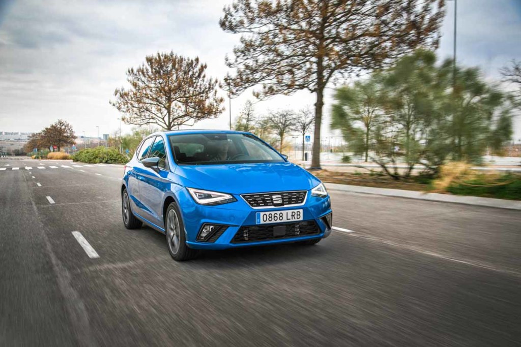 Coches pequeños de renting Seat Ibiza