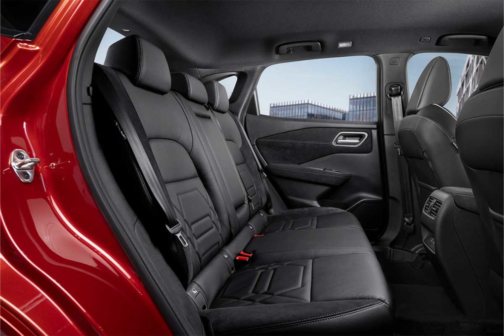 El amplio espacio del nuevo Nissan Qashqai