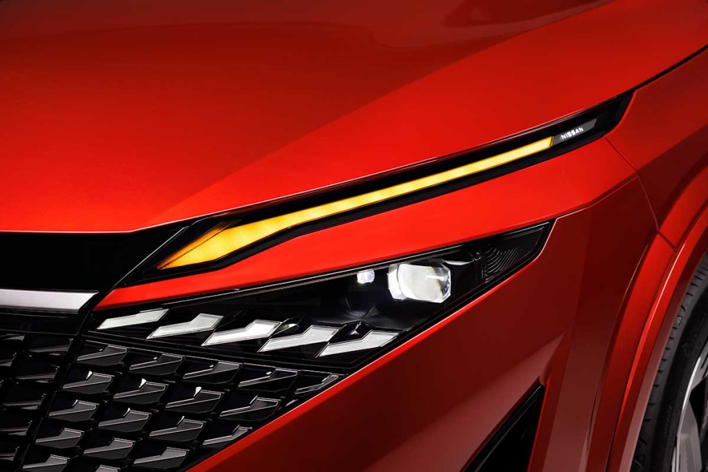 La nueva firma lumínica del Nissan Qashqai
