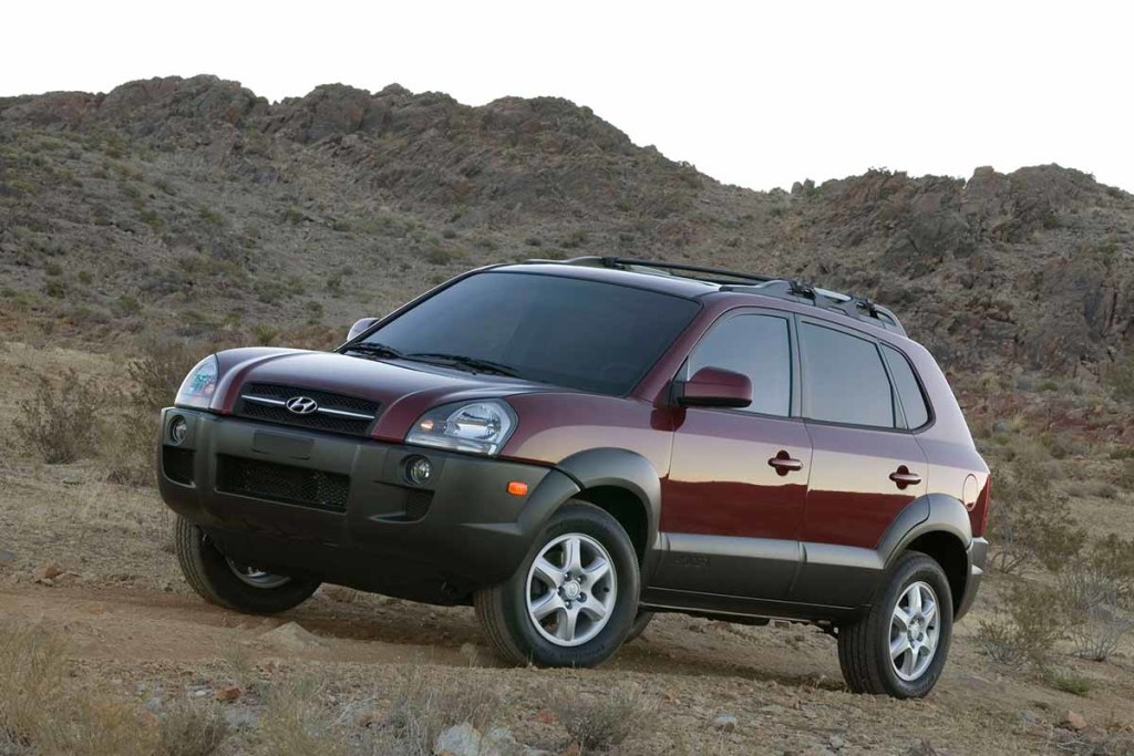 La primera generación del Hyundai Tucson