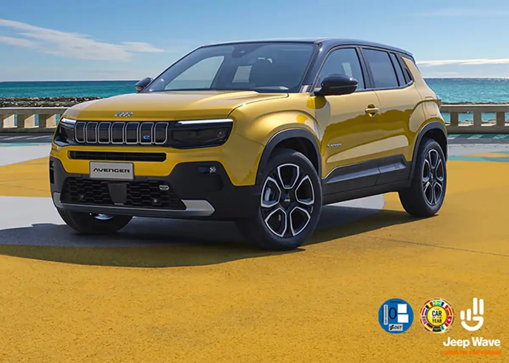 Jeep Avenger con etiqueta CERO de renting para empresas