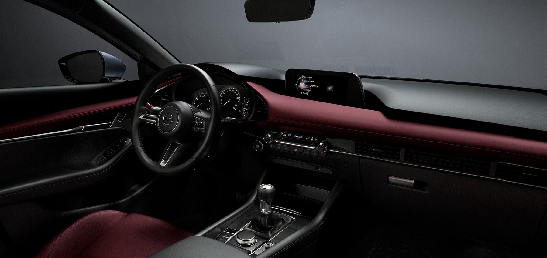 Mazda 3: el verdadero placer de conducir. Pura suavidad y eficacia.