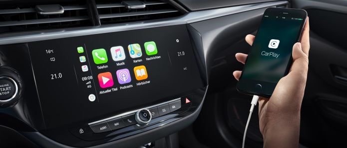 Opel Corsa Carplay