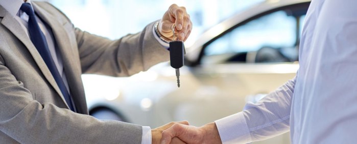 entrega de coche de renting