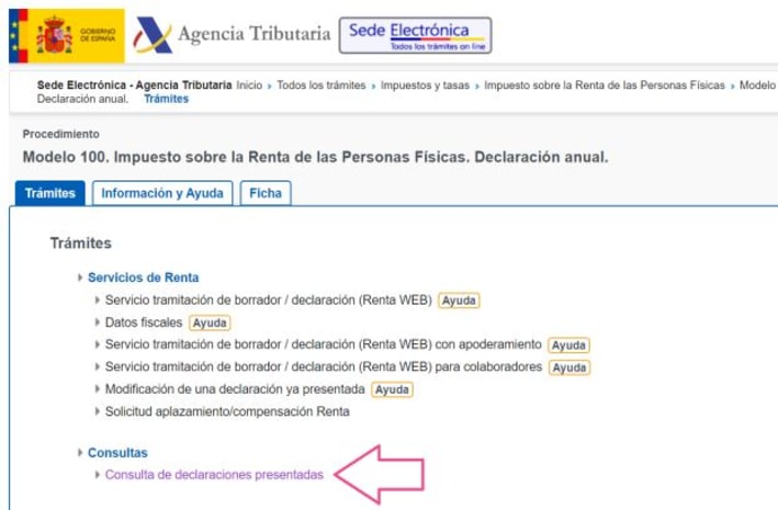 Cómo descargar la vida laboral, la Renta y el certificado de retenciones