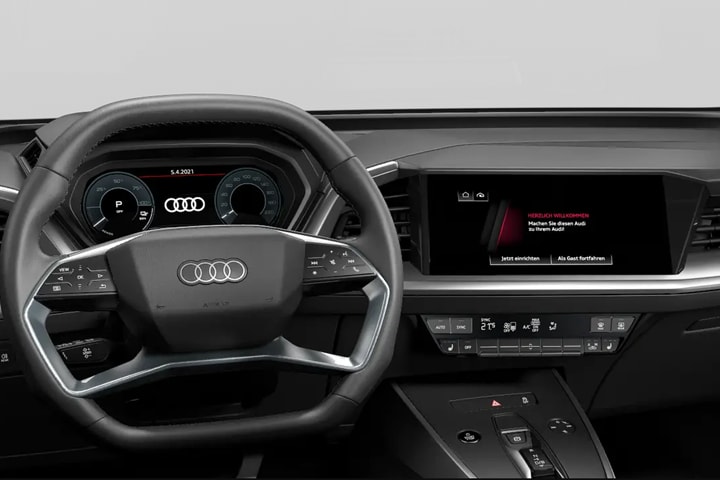 Audi-Q4-Black line edition 40 e-tron 150kW 82kWh-interior