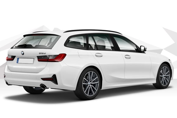 Bmw-Serie 3-Touring 320 d EfficientDynamics-rear