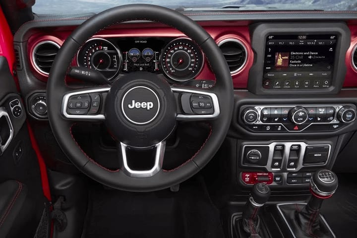 Jeep-Wrangler-2.8 CRD Rubicon Auto-interior