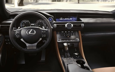 Lexus-RC-2.5 300h F Sport-interior