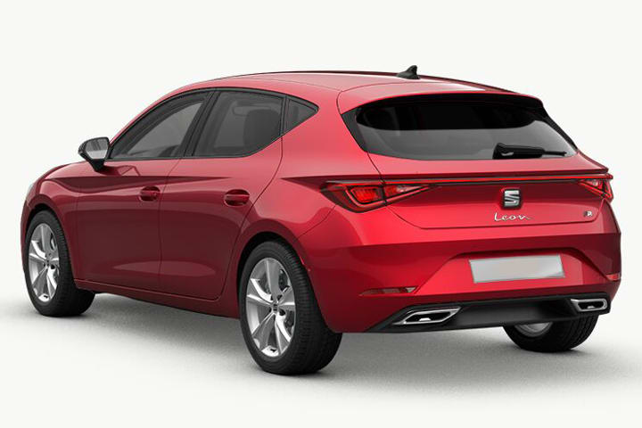 Seat-Leon-2021 2.0 TDI DSG FR Launch Pack L-rear