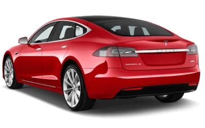 Tesla-Model S-75D 4WD-rear