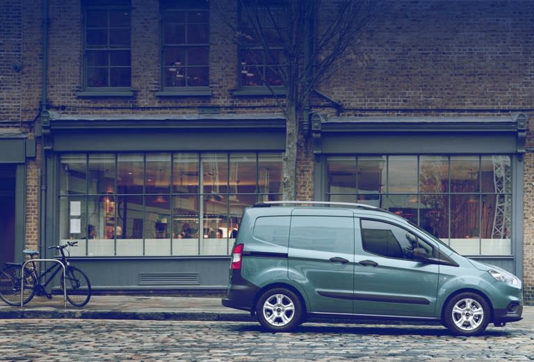 Renting Ford Transit Courier
