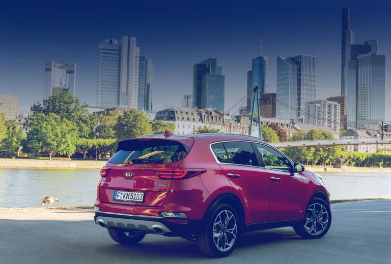 Renting Kia Sportage