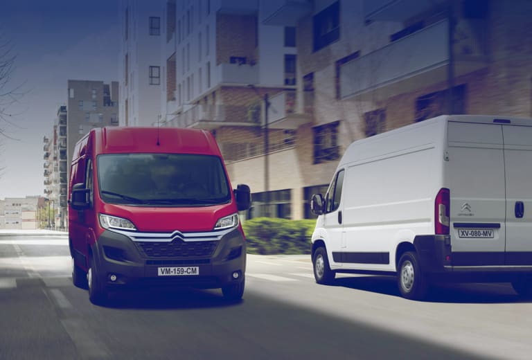 Renting Citroen Jumper