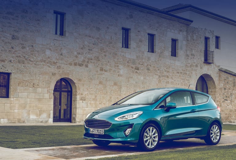 Renting Ford Fiesta