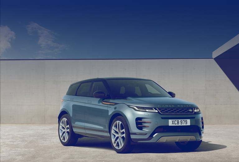 Renting Land Rover Range Rover Evoque