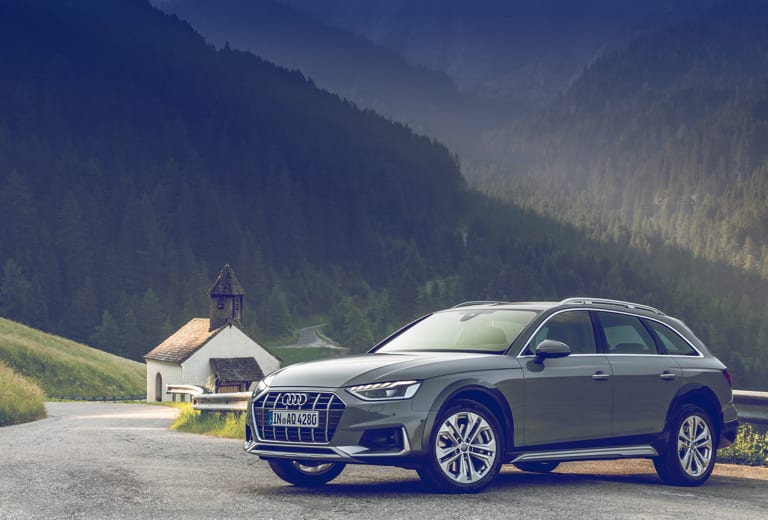Audi A4 Avant background